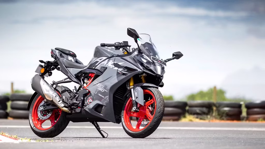 TVS Apache RR 310 A Track-Bred Beast Built for the Streets